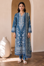 Embroidered Shirt Shalwar Dupatta - 0072