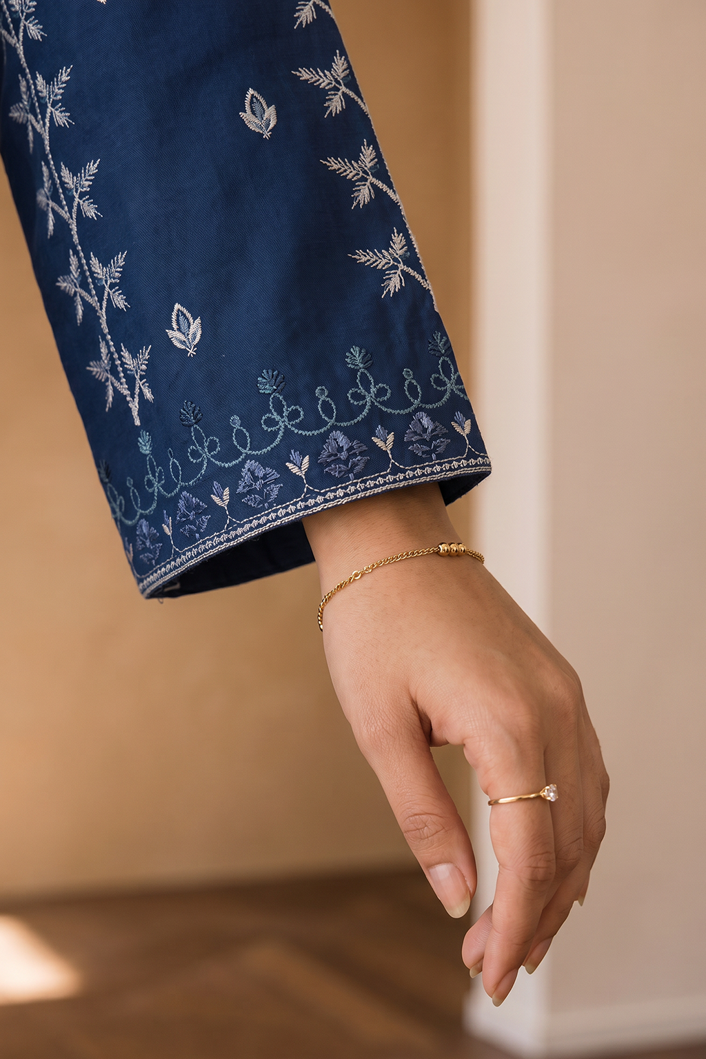 Embroidered Shirt Shalwar Dupatta - 0073