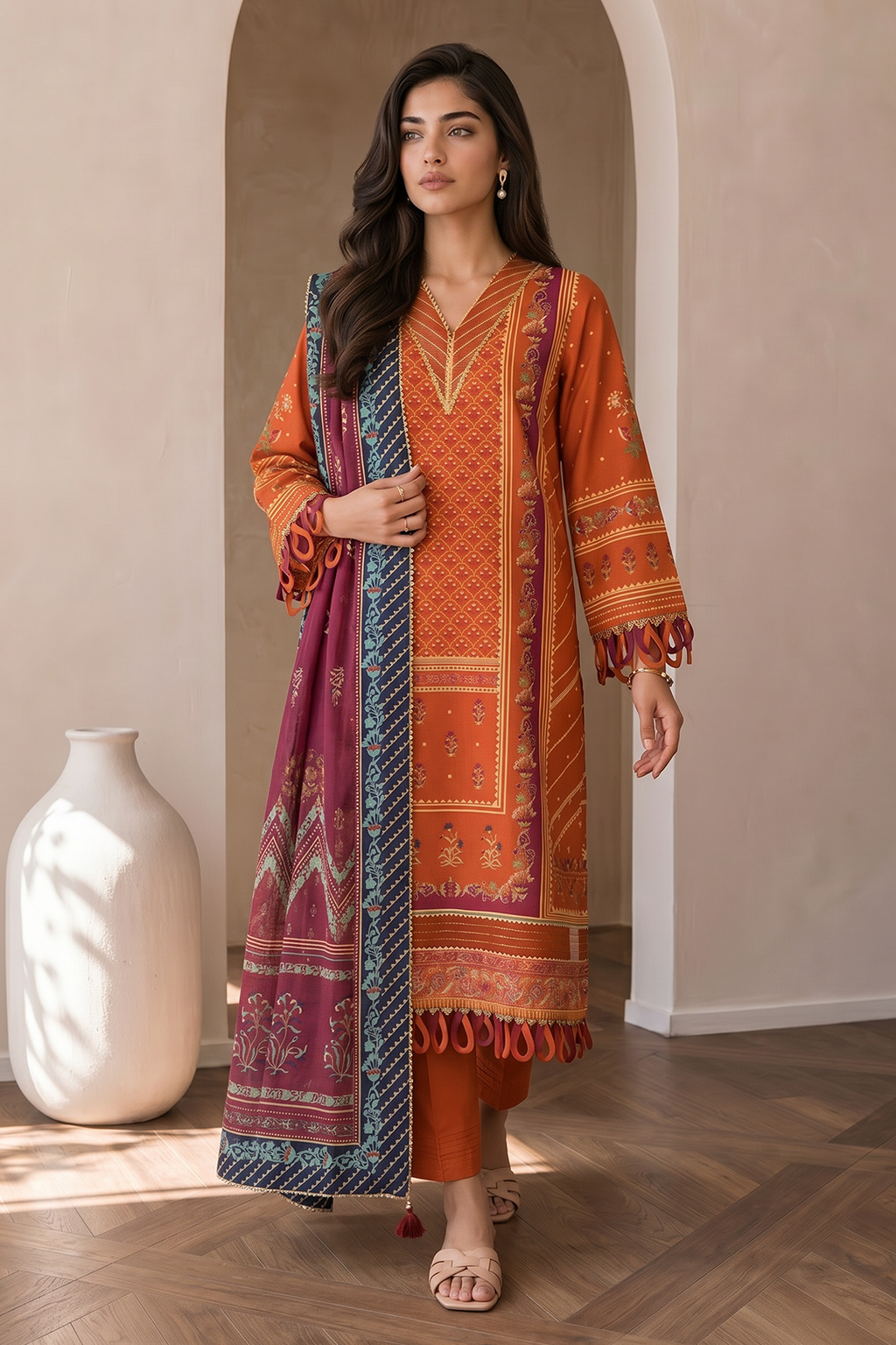 Shirt Shalwar Dupatta - 0024