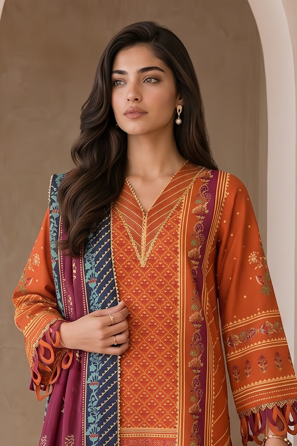 Shirt Shalwar Dupatta - 0024