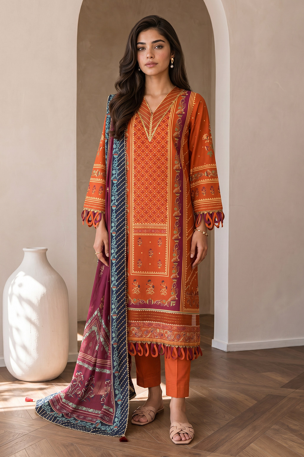 Shirt Shalwar Dupatta - 0024