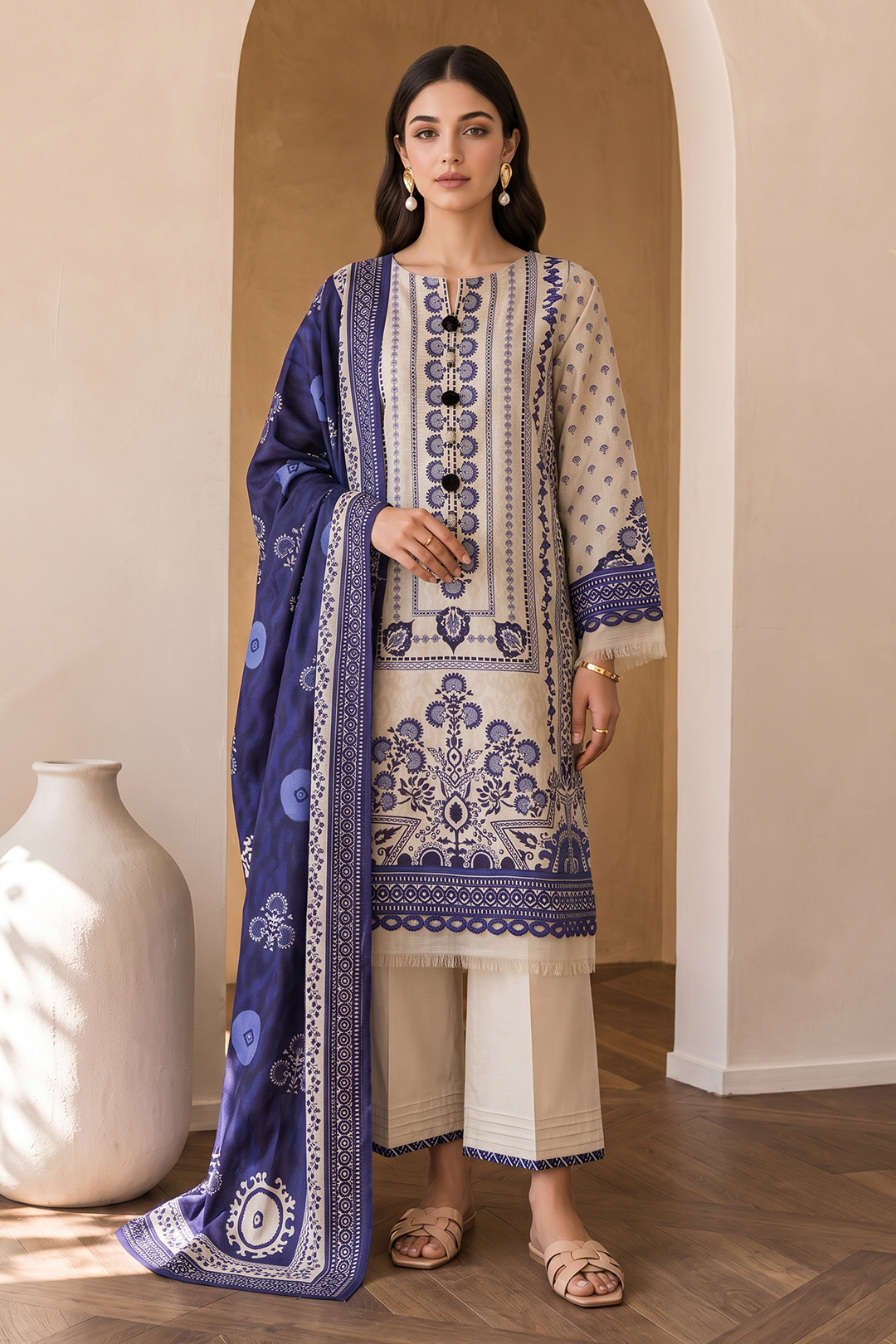 Shirt Shalwar Dupatta - 0027