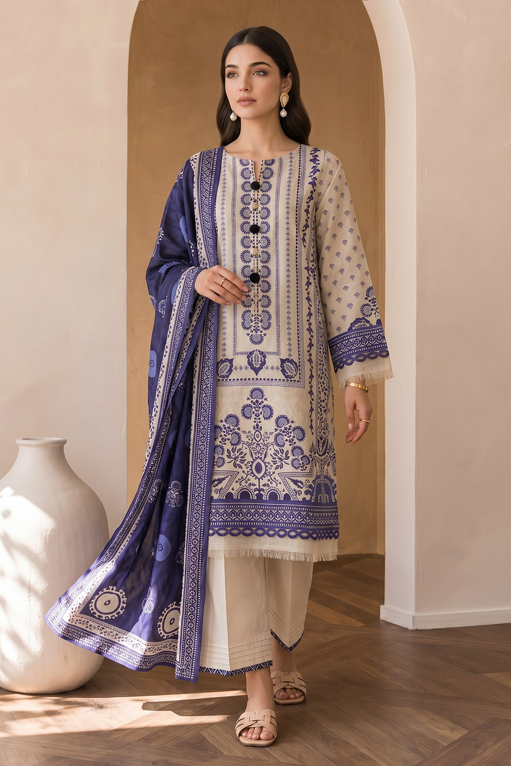Shirt Shalwar Dupatta - 0027