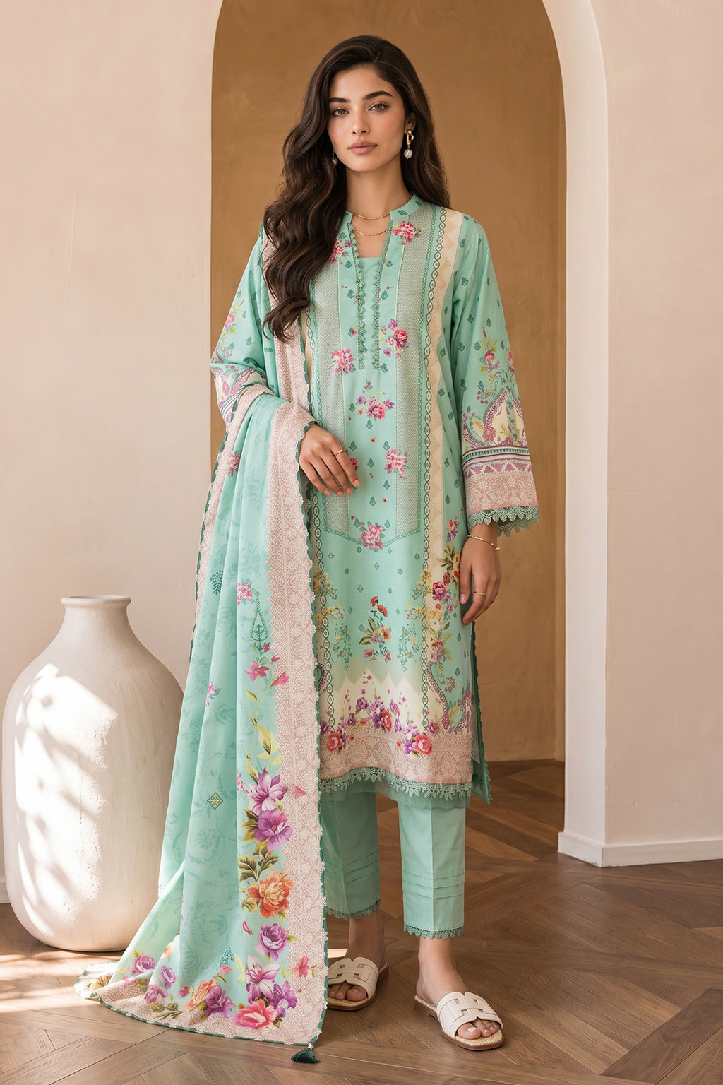 Shirt Shalwar Dupatta - 0034