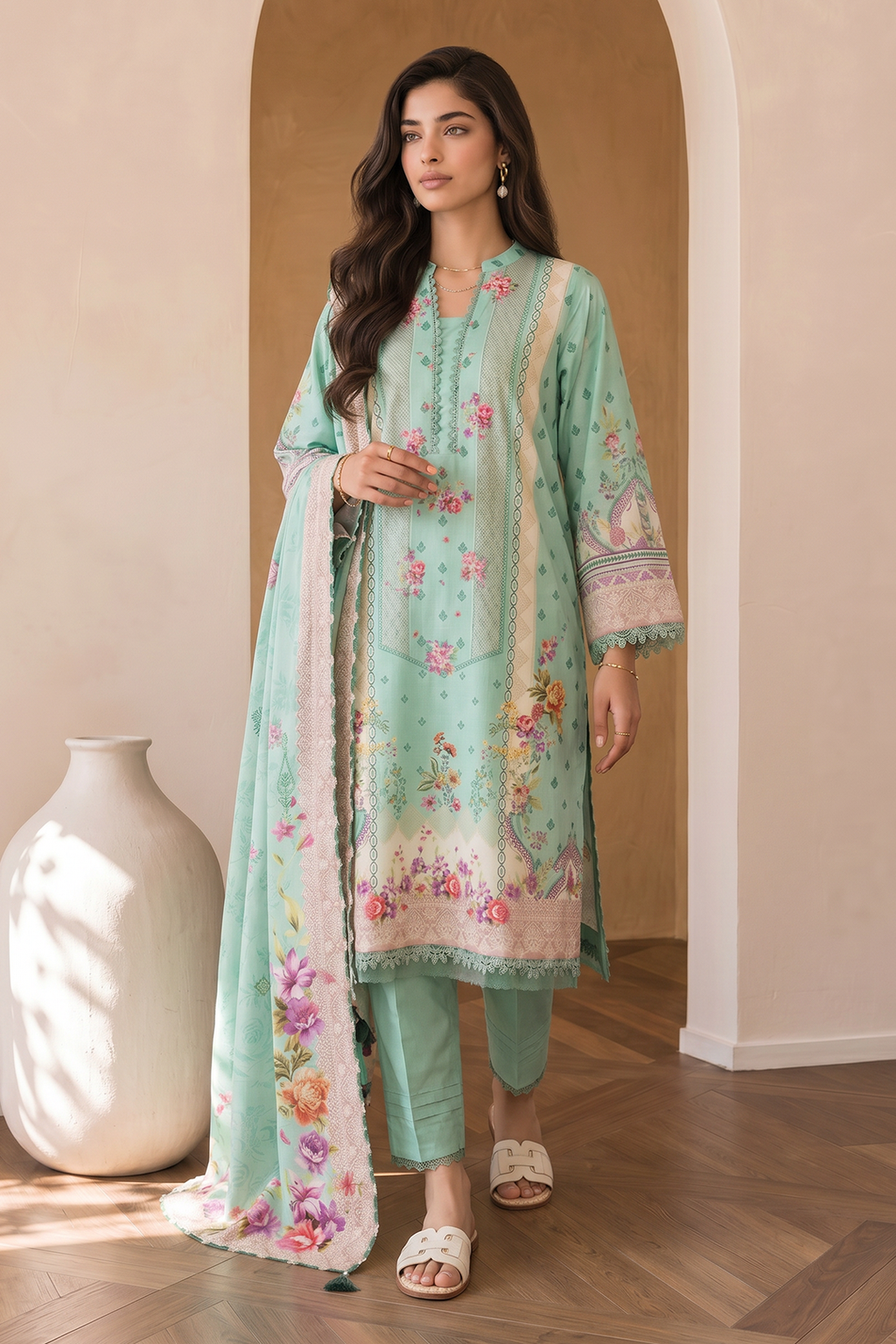 Shirt Shalwar Dupatta - 0034
