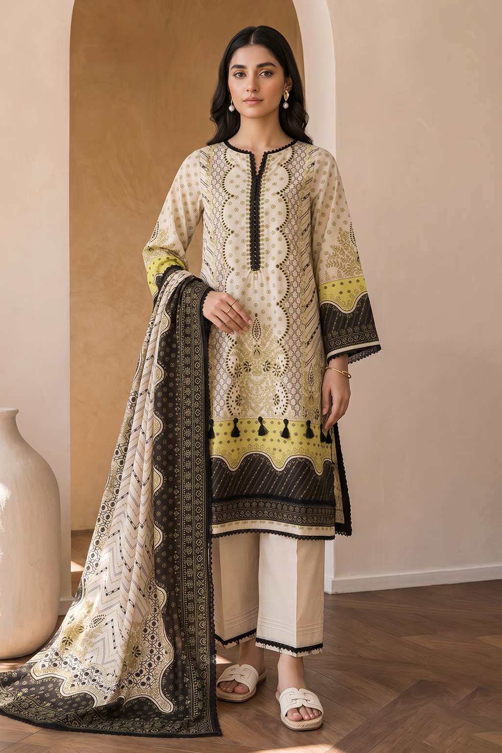 Shirt Shalwar Dupatta - 0035