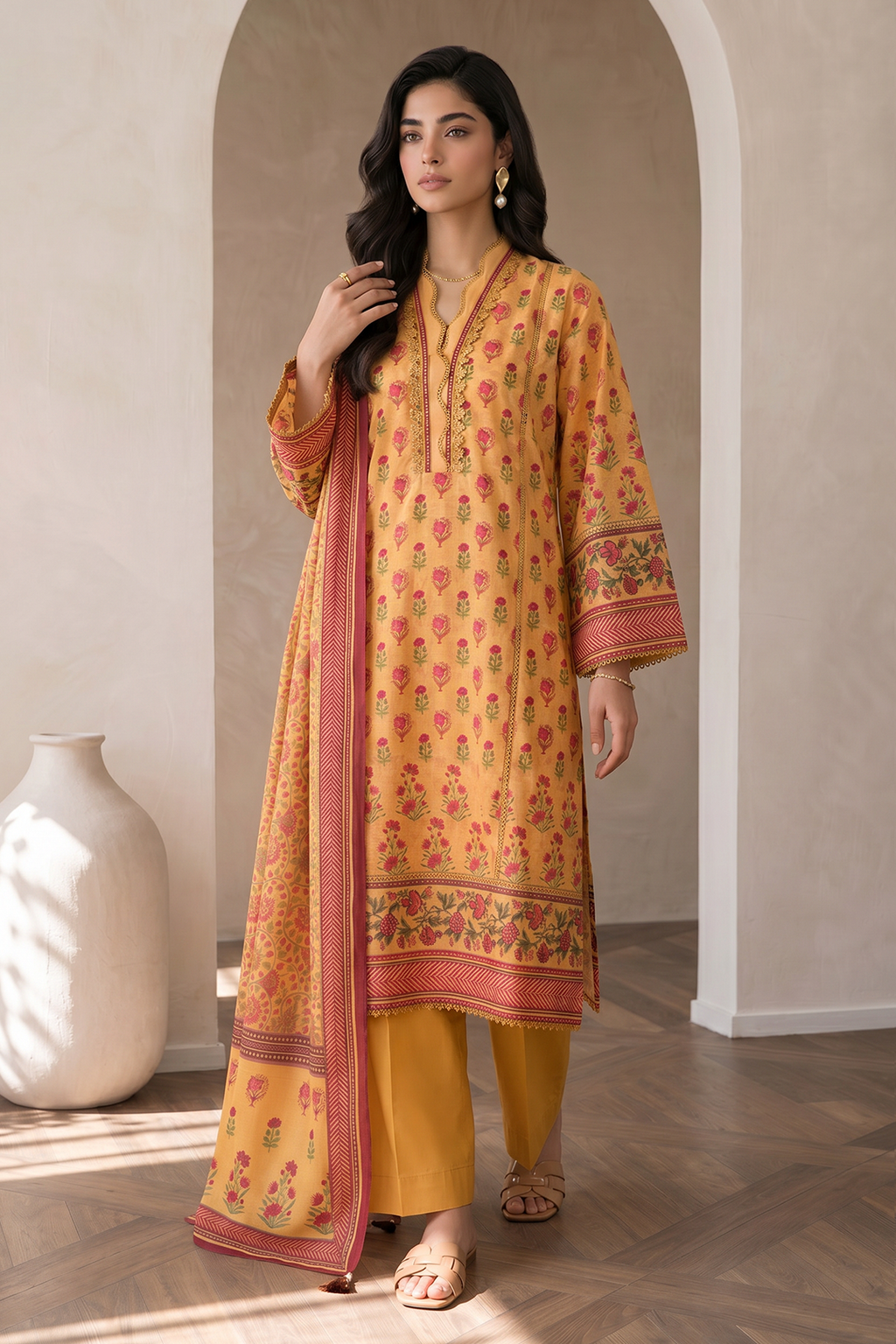 Shirt Shalwar Dupatta - 0036