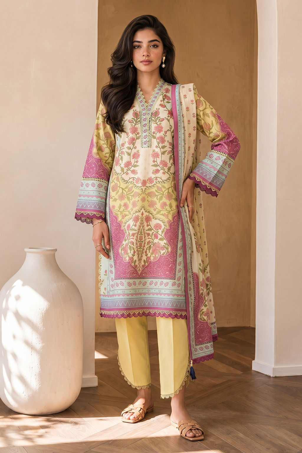 Shirt Shalwar Dupatta - 0038