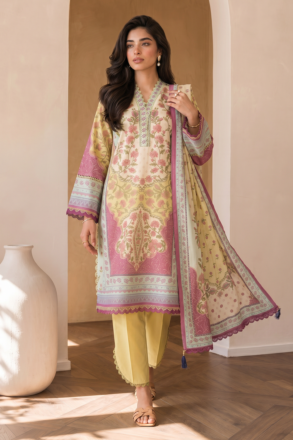 Shirt Shalwar Dupatta - 0038