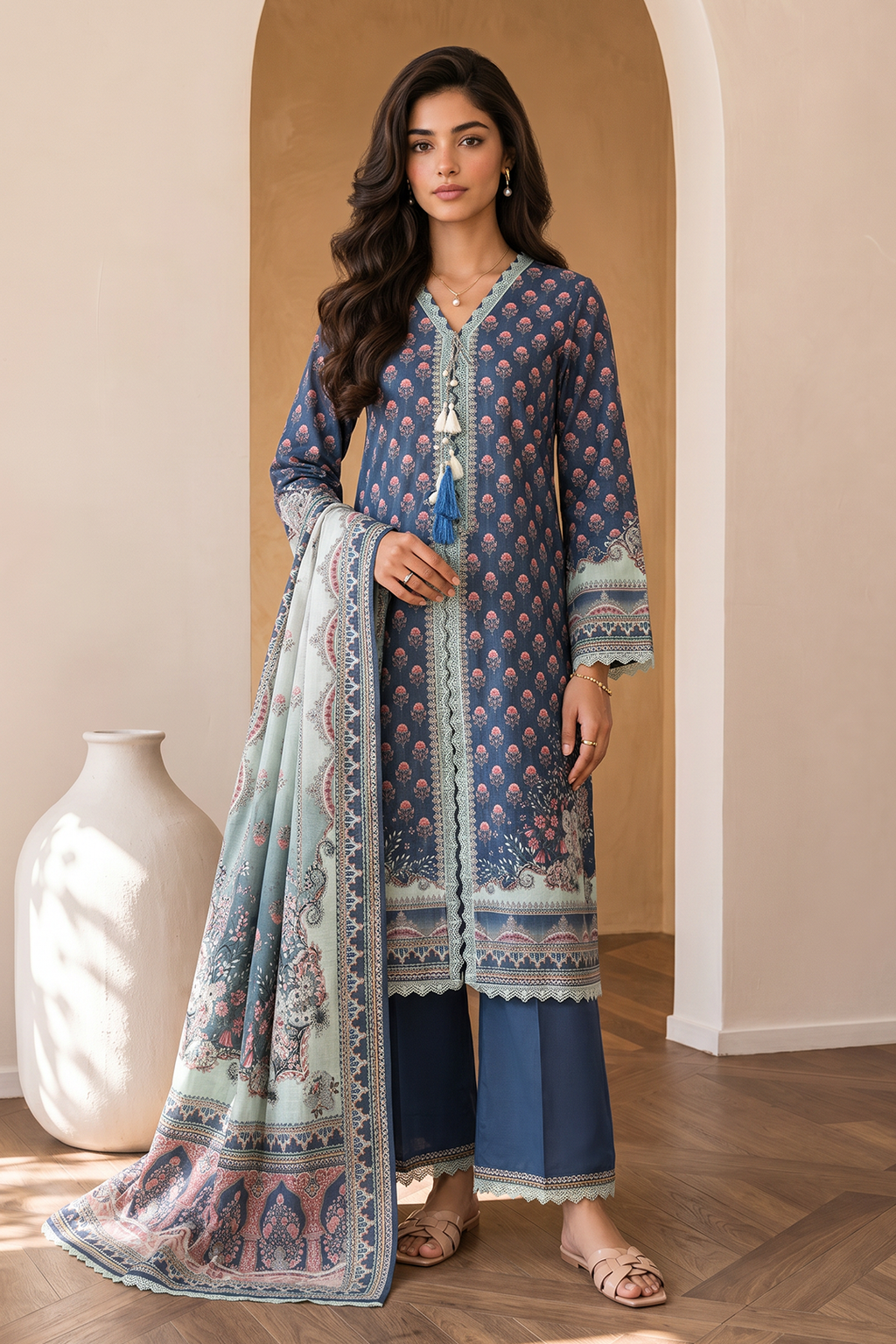 Shirt Shalwar Dupatta - 0039
