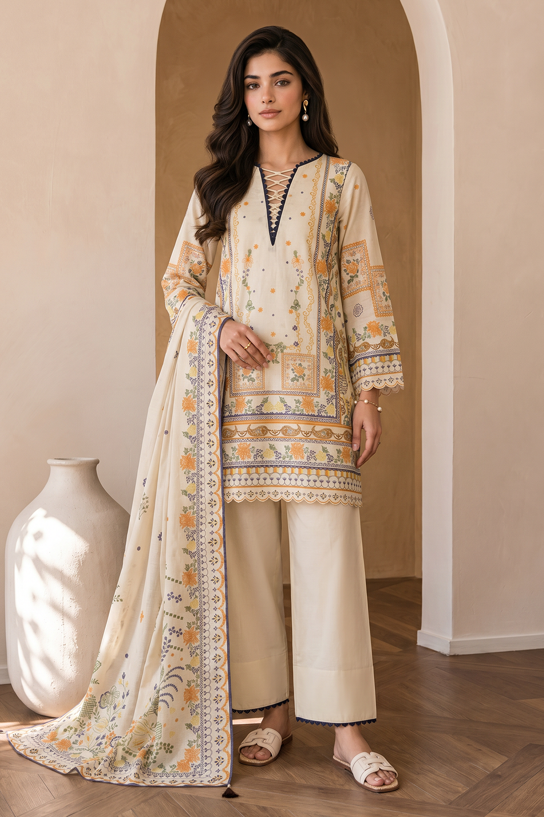 Shirt Shalwar Dupatta - 0040