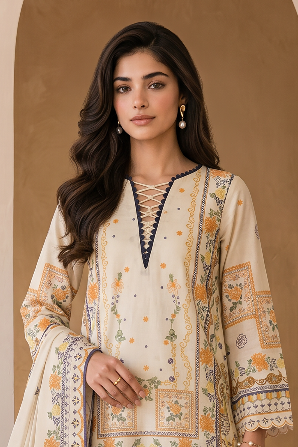Shirt Shalwar Dupatta - 0040