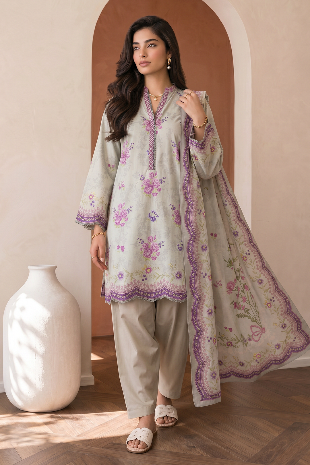 Shirt Shalwar Dupatta - 0042