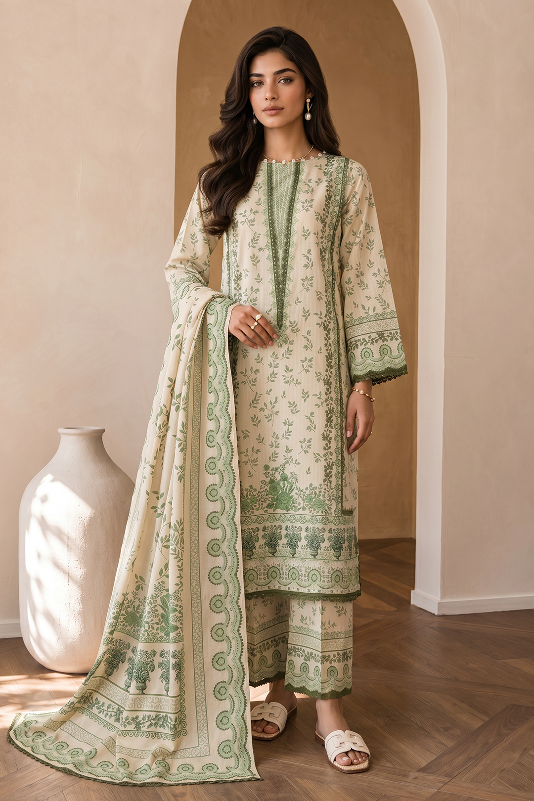Shirt Shalwar Dupatta - 0043