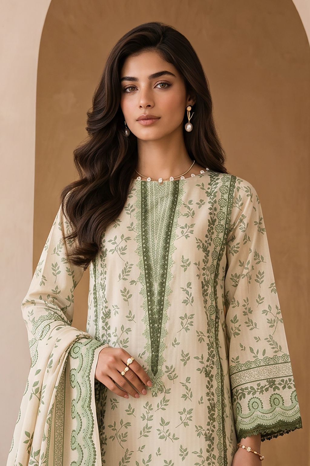 Shirt Shalwar Dupatta - 0043