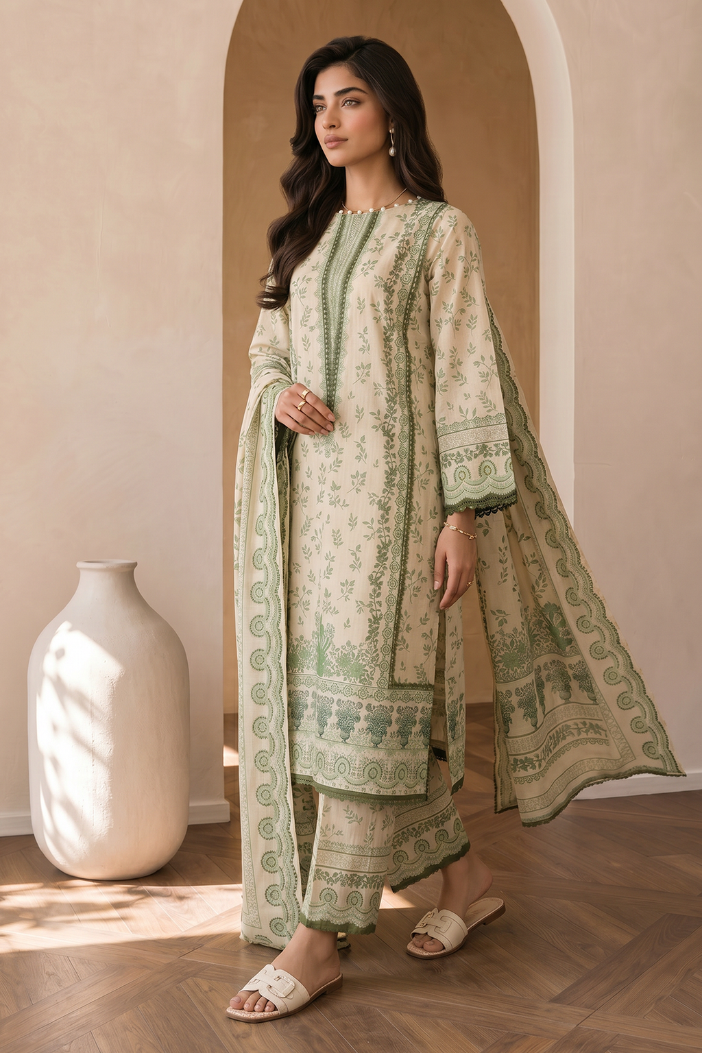 Shirt Shalwar Dupatta - 0043