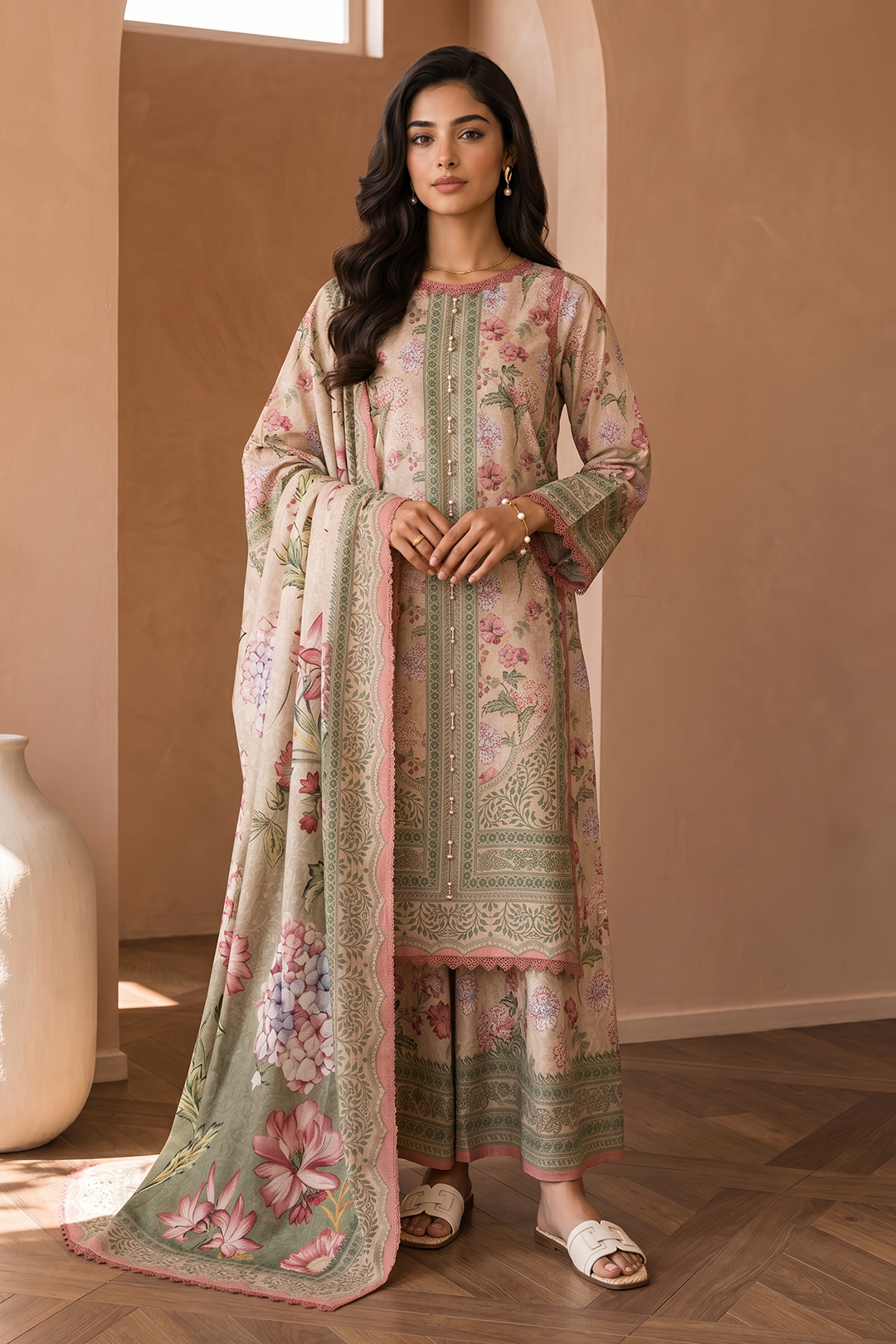 Shirt Shalwar Dupatta - 0045