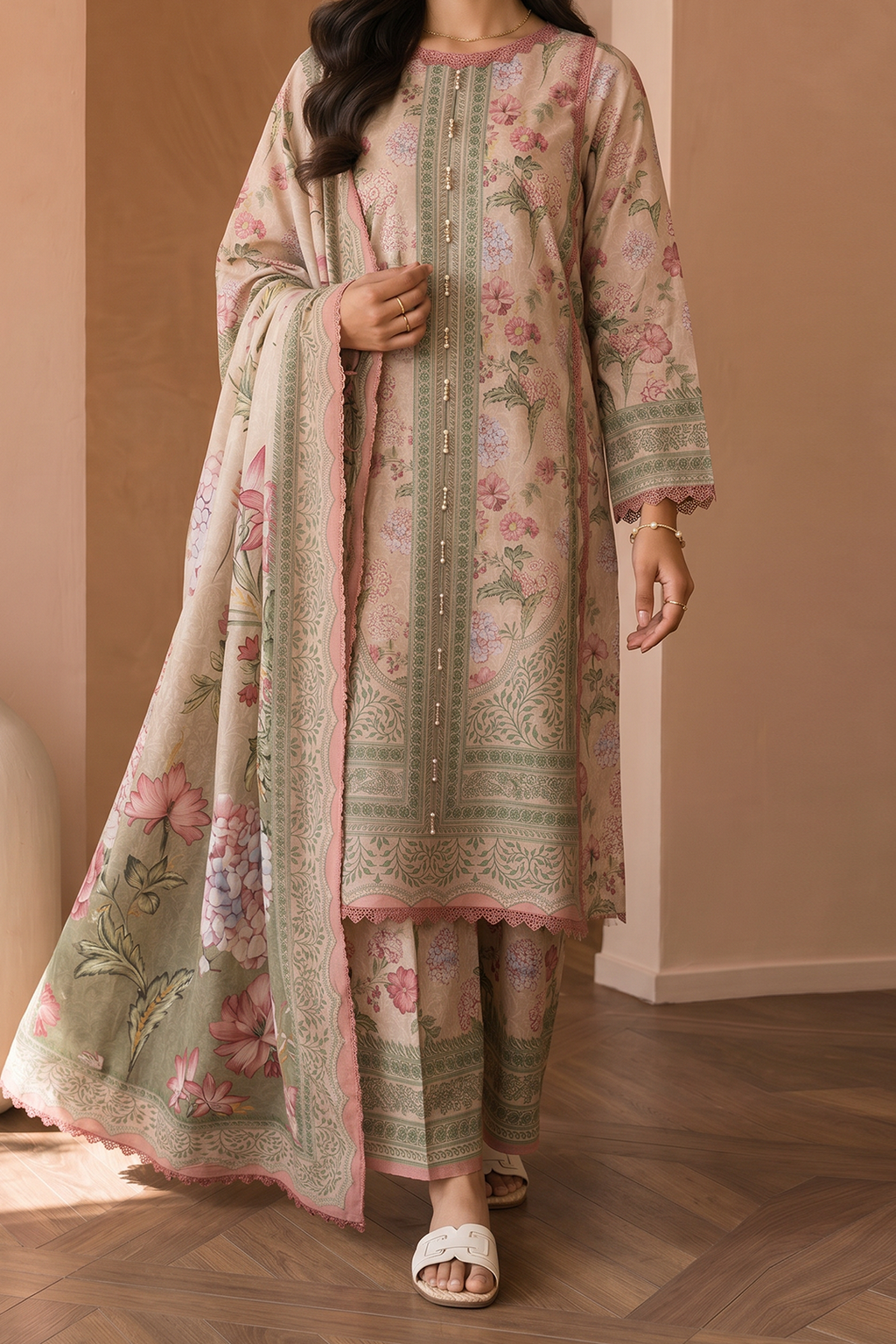 Shirt Shalwar Dupatta - 0045