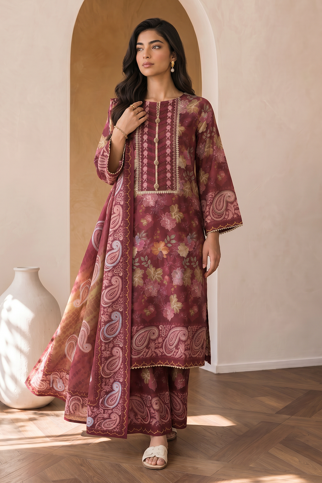 Shirt Shalwar Dupatta - 0047