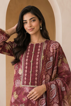 Shirt Shalwar Dupatta - 0047