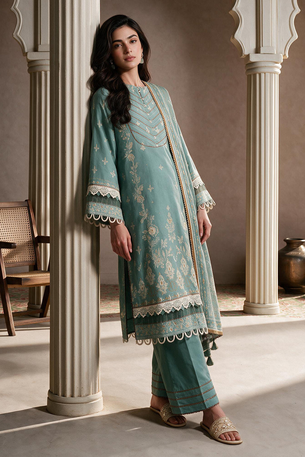 Shirt Shalwar Dupatta - 0048