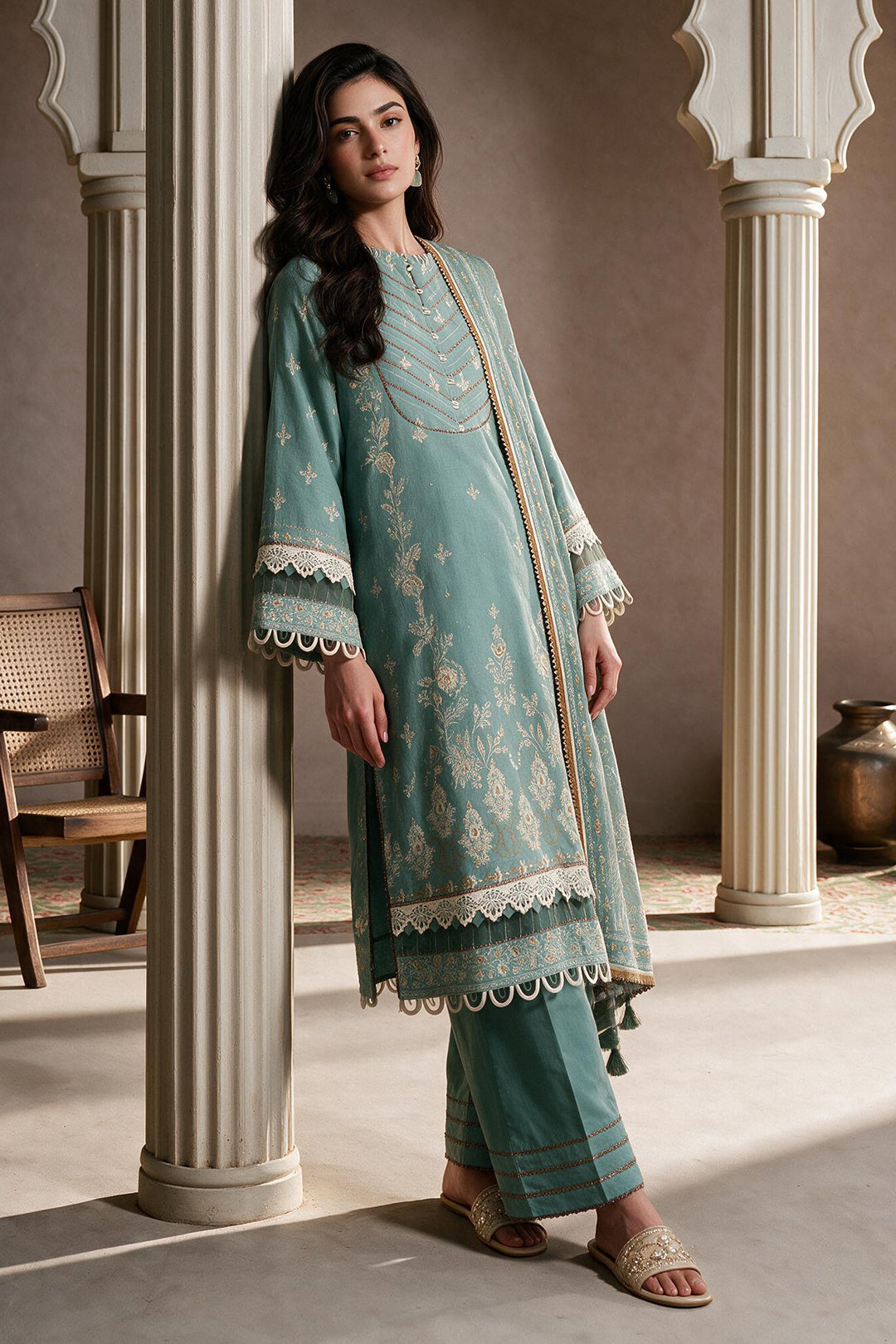 Shirt Shalwar Dupatta - 0048