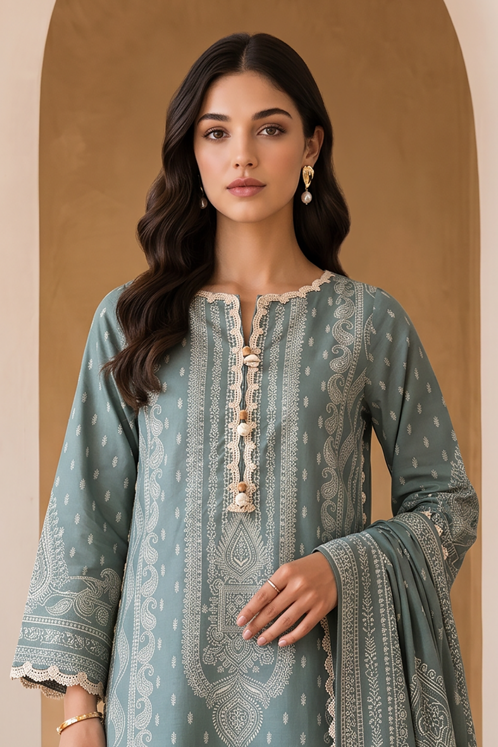 Shirt Shalwar Dupatta - 0049