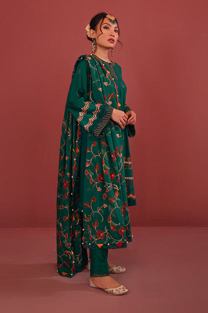 Embroidered Shirt Shalwar Dupatta - 0280