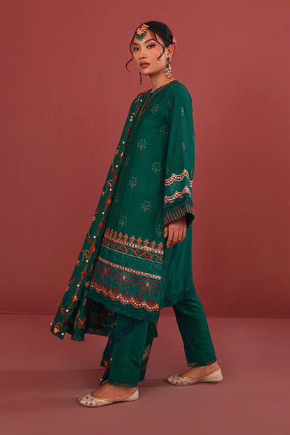 Embroidered Shirt Shalwar Dupatta - 0280