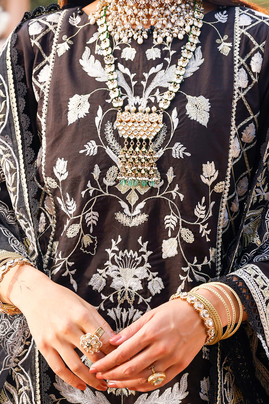 Embroidered Shirt Shalwar Dupatta - 0286
