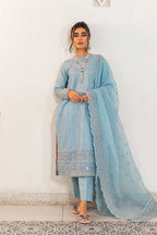 Embroidered Shirt Shalwar Dupatta - 0317