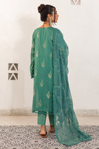 Embroidered Shirt Shalwar Dupatta - 0318