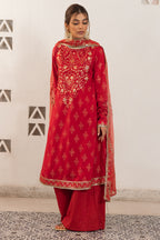Embroidered Shirt Shalwar Dupatta - 0325