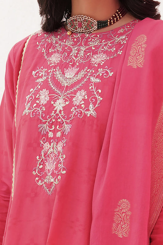 Embroidered Shirt Shalwar Dupatta - 0351