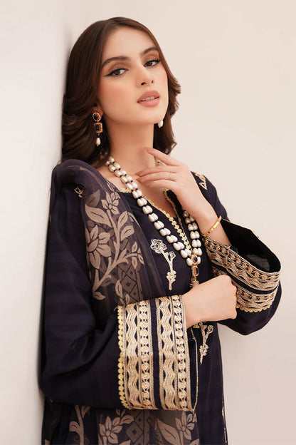 Embroidered Shirt Shalwar Dupatta - 0355