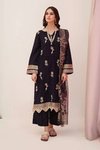 Embroidered Shirt Shalwar Dupatta - 0355