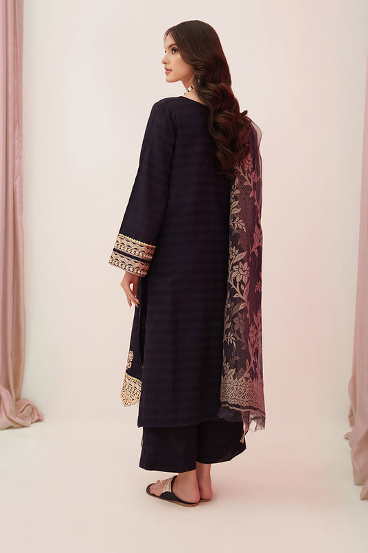 Embroidered Shirt Shalwar Dupatta - 0355