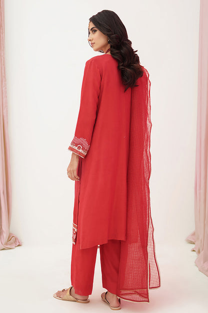 Embroidered Shirt Shalwar Dupatta - 0358