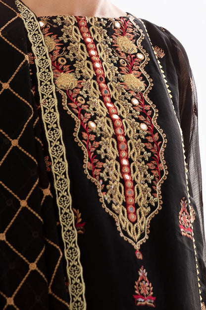 Embroidered Shirt Shalwar Dupatta - 0293