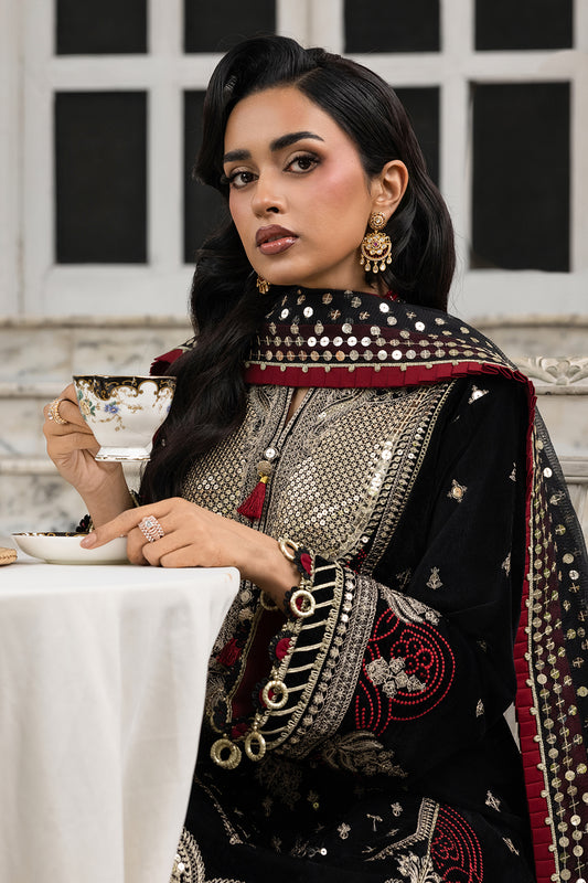 Embroidered Shirt Shalwar Dupatta - 4196