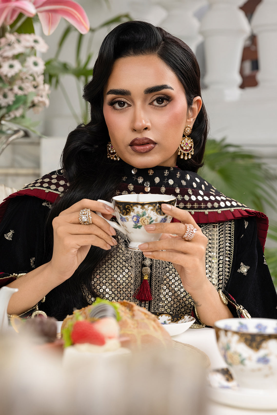 Embroidered Shirt Shalwar Dupatta - 4196