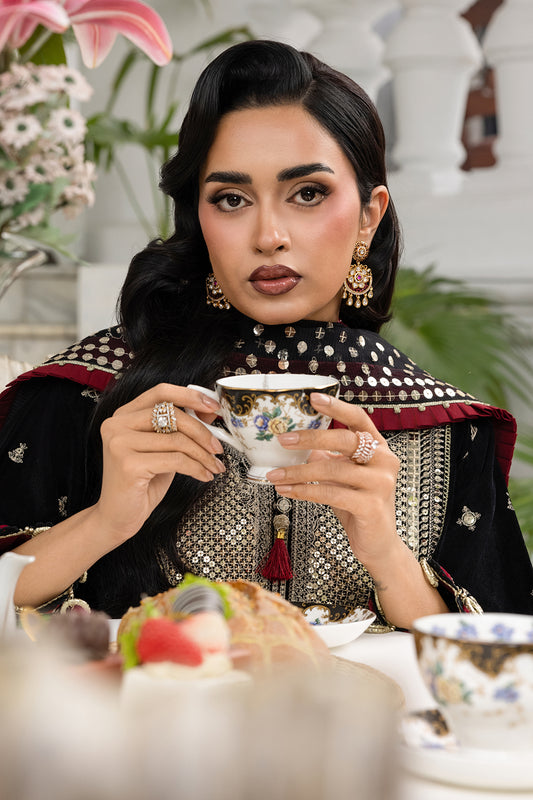 Embroidered Shirt Shalwar Dupatta - 4196