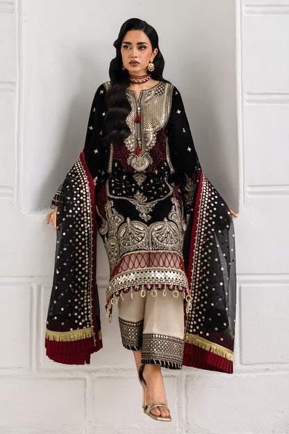 Embroidered Shirt Shalwar Dupatta - 4196