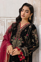 Embroidered Shirt Shalwar Dupatta - 4197