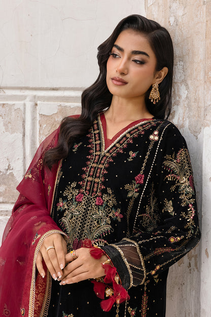 Embroidered Shirt Shalwar Dupatta - 4197