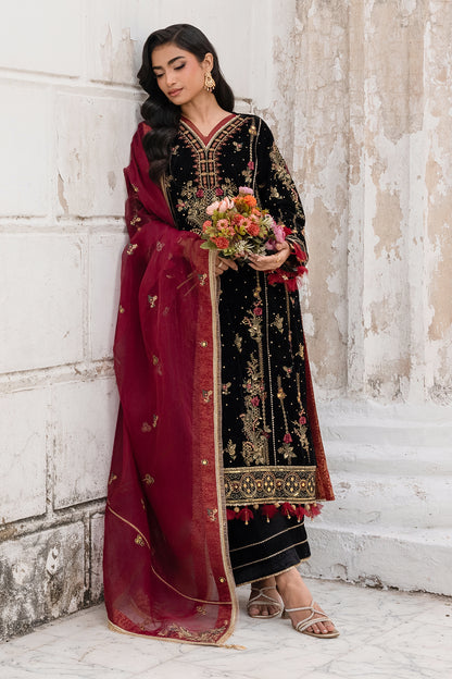 Embroidered Shirt Shalwar Dupatta - 4197