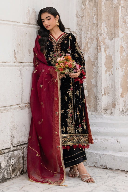 Embroidered Shirt Shalwar Dupatta - 4197