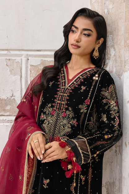 Embroidered Shirt Shalwar Dupatta - 4197