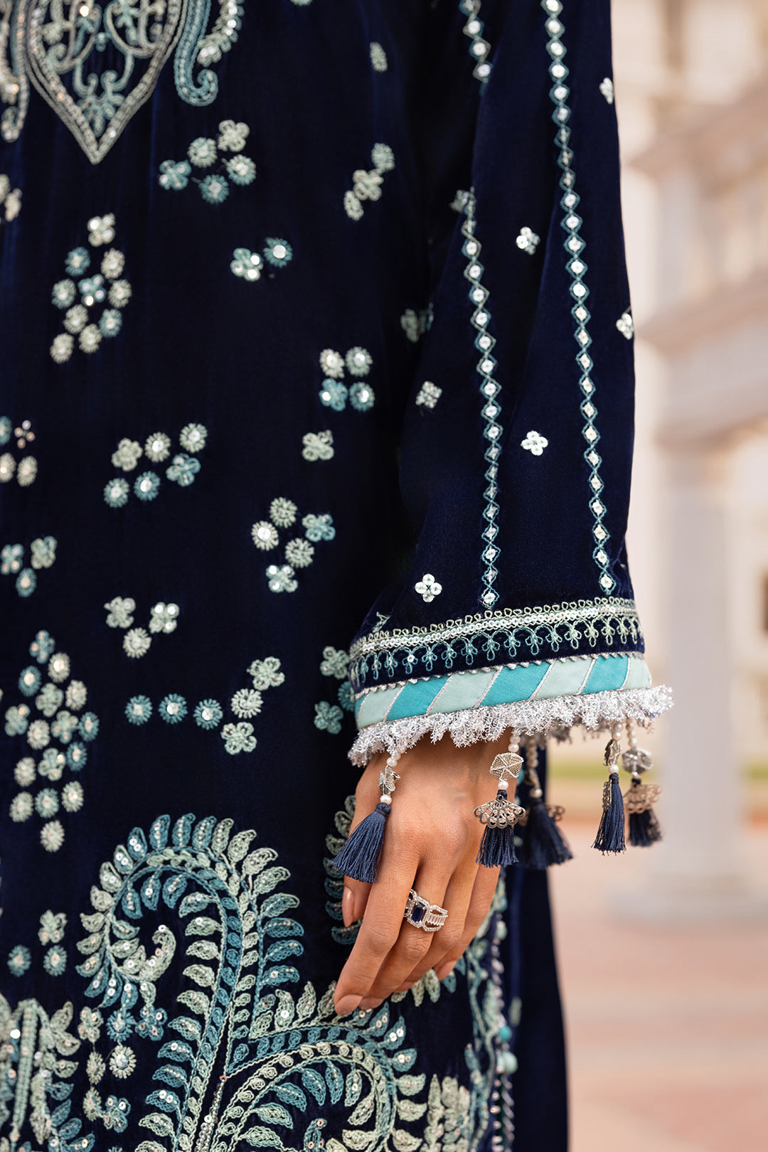 Embroidered Shirt Shalwar Dupatta - 4206