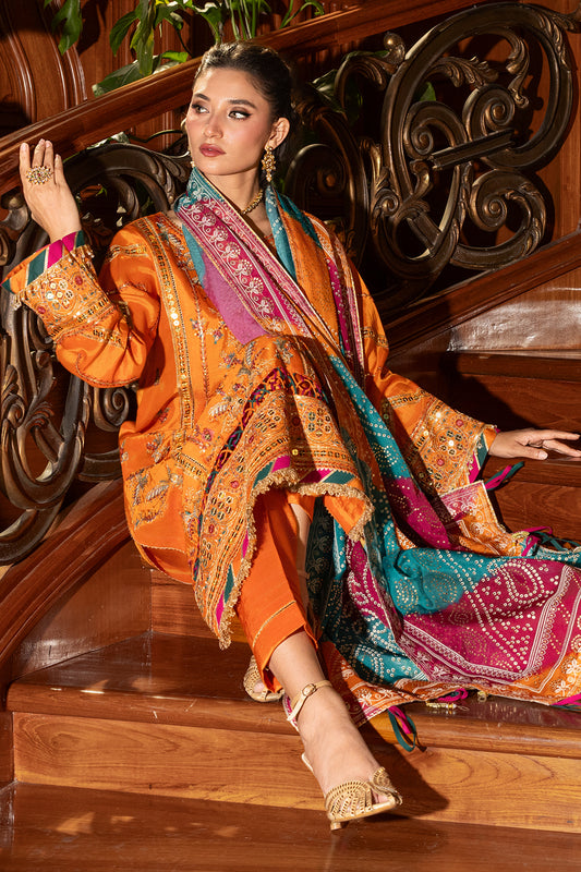 Embroidered Shirt Shalwar Dupatta - 4200